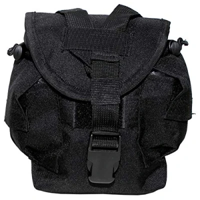 Afbeelding van MFH Molle tas voor waterfles (zwart)