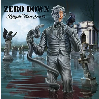Afbeelding van Zero Down Larger Than Death (LP)