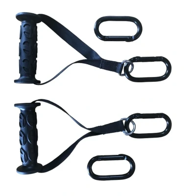 Afbeelding van Torque USA Set Nylon Hendels met riem Zwart