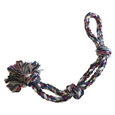 Afbeelding van Dog chewing toy Gloria Multicolour Knot Cotton (64 cm)