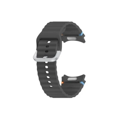Afbeelding van Samsung Siliconen Sport Bandje 20mm Donkergrijs S/M
