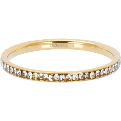 Afbeelding van Zirconia crystal iXXXi Vulring 2 mm Gold / 20