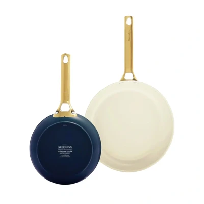 Afbeelding van GreenPan Padova Oxford Blue 2 delige pannenset met keramische antiaanbaklaag 20/26 cm