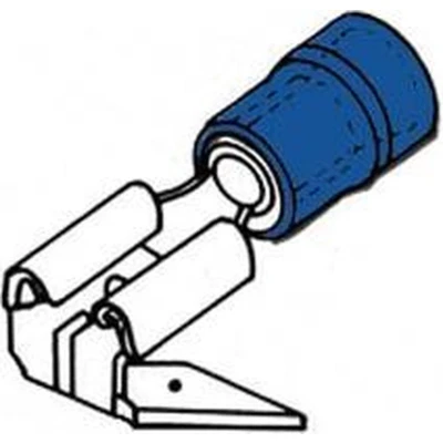Afbeelding van Blauwe kabelschoen &quot;Piggy Back&quot; 6.4 mm