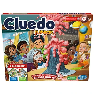 Afbeelding van Hasbro Gaming Cluedo Junior (Italiaans)