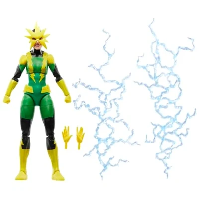 Afbeelding van Hasbro Spider Man Marvel Legends Retro Action Figure Electro (Francine Frye) 15 cm Figuur