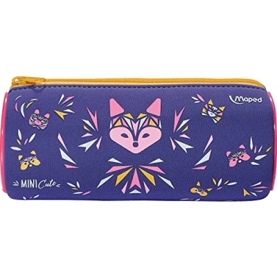 Afbeelding van Maped Mini Cute kids etui leeg roze