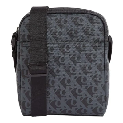 Afbeelding van Calvin Klein Jeans Textured Reporter Schoudertas, Heren, Maat: One Size, Black