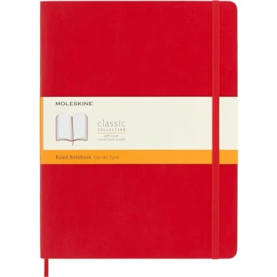 Image de Carnet blanc tres grand format rigide scarlet