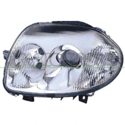 Afbeelding van PRASCO RN3204904 Koplampen Links H7, HB3 DE Wit Met knipperlamp voor rechtsrijdend verkeer lamphouder Zonder afregelmotor LWR