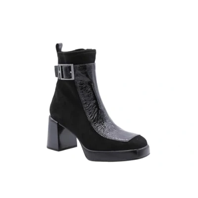 Afbeelding van Hispanitas Velour STR I24 Black RIO Noir, Noir , 37 EU