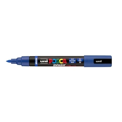 Afbeelding van Posca PC 5M brush 33 donkerblauw