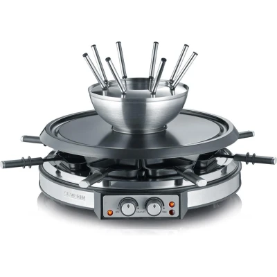 Afbeelding van Severin Raclette fondue combination, approx. 1900 w RG2348