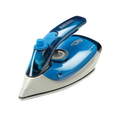 Image de Fer à repaser de voyage 1000w 50 g/mn bi tension Black+decker BXIR1000E