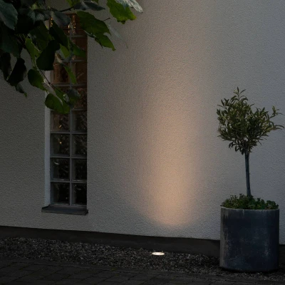 Afbeelding van Konstsmide Maavalo 7876 250 LED buitenlamp (inbouw) F (A G) 6 W Wit, Antraciet