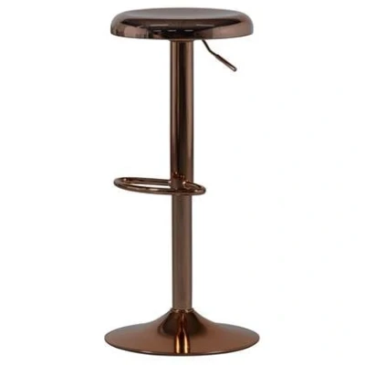 Afbeelding van WOOOD Isaac Barkruk Metaal Koper 81x39x39