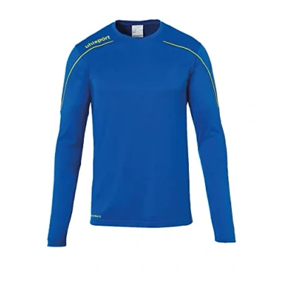 Afbeelding van Uhlsport Stream 22 Voetbalshirt Lange Mouw Heren Royal / Geel Maat: L