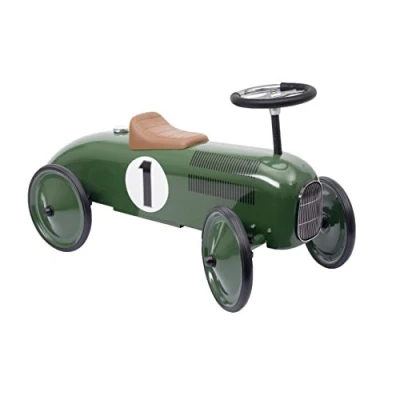 Afbeelding van Goki Retro Loopauto Groen