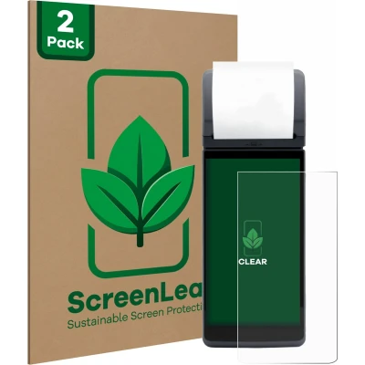 Afbeelding van ScreenLeaf Screenprotector voor myPOS Pro Duurzame schermbescherming Folie Beschermfolie transparant (2 Stuks)