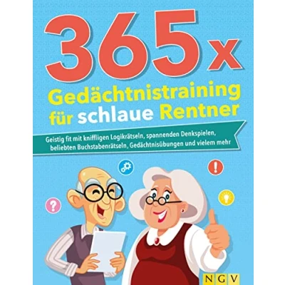Afbeelding van 365 x Gedächtnistraining für schlaue Rentner