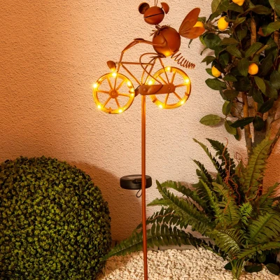 Afbeelding van LED solar sfeerlamp 5282414 met fiets