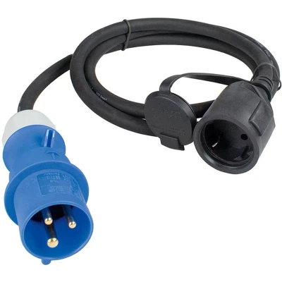 Afbeelding van AS Schwabe Caravan CEE adapter koppeling naar stekker 16A 230V