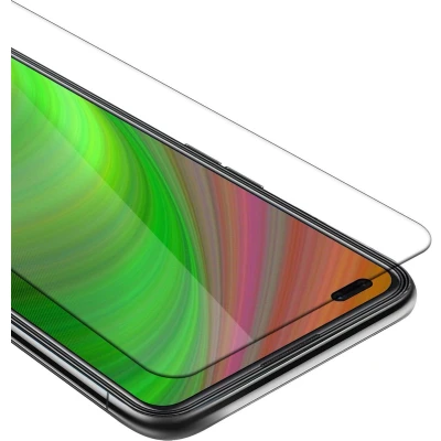 Afbeelding van Cadorabo Screenprotector geschikt voor Oppo Reno4 Pantser film Beschermende in KRISTALHELDER Geharde (Tempered) display beschermglas 9H hardheid met 3D Touch
