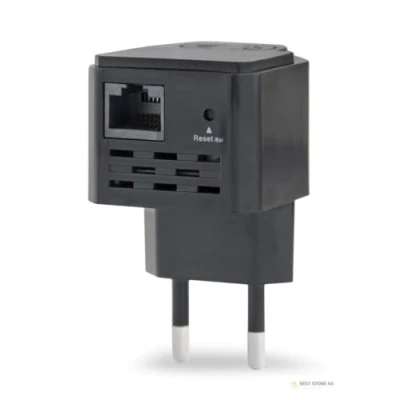 Afbeelding van WiFi repeater 300Mbps zwart