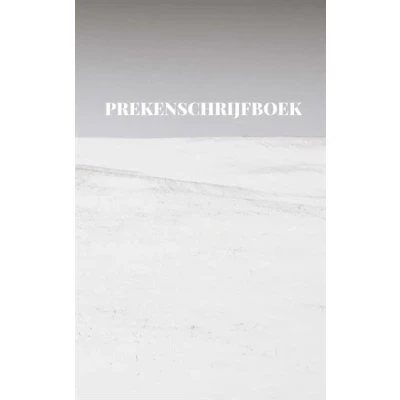 Image de Prekenschrijfboek invulboek voor Mannen, Vrouwen en Jeugd