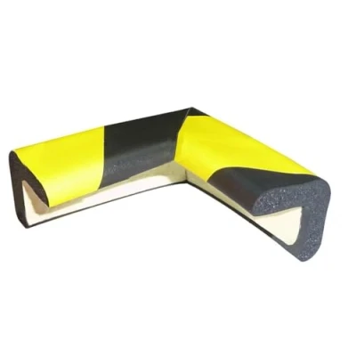 Image de 1 mousse de protection en coin noire et jaune viso pu30nj