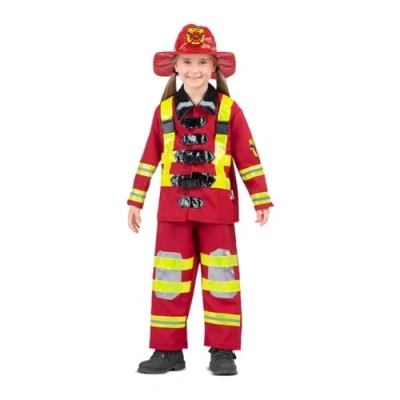 Afbeelding van Kostuums voor Kinderen My Other Me Brandweerman (3 Onderdelen) Maat 7 9 Jaar