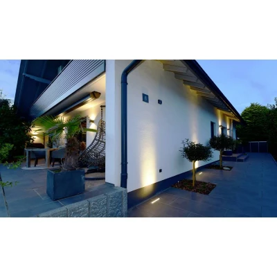 Afbeelding van KapegoLED Built in ground lamp, Line II WW, bulb(s) included, asymmetric, warmwhite, 220 240V AC/50 60Hz, power / consumption: 10,00 W 11,90 W, EEC: A, IP67