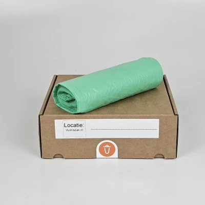 Afbeelding van Groene Biologisch Afbreekbare Vuilniszakken 30 Zakken 240 Liter BIO 115cm x 140cm (Biozakken Groen, Composteerbare Containerzakken, Biozakken Composteerbaar, Containerzakken Groenten, Grote GFT Zakken)