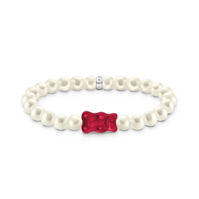 Afbeelding van Thomas SABO Bracelet Armband, Dames, Maat: 17, Red