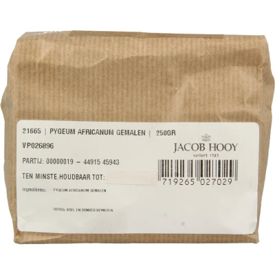 Afbeelding van Jacob Hooy Pygeum africanum 250 gram
