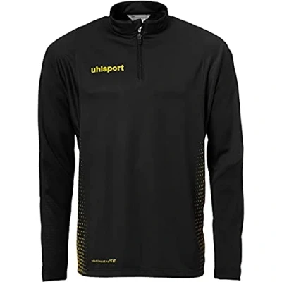 Afbeelding van Uhlsport Score Ziptop Heren Zwart / Fluogeel Maat: 3XL