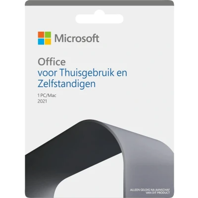 Afbeelding van Microsoft Office 2021 Thuisgebruik en Zelfstandigen