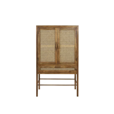 Afbeelding van Light &amp; Living Kast NIPAS 90x45x160cm Bruin