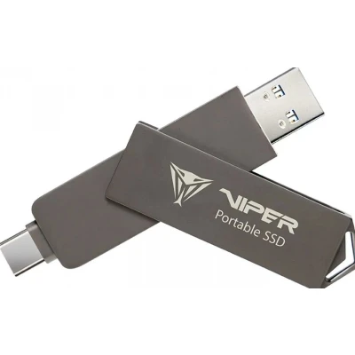Afbeelding van Patriot Viper PVP30 Portable 512GB SSD Extern draagbaar 512 GB USB 3.2 Gen 2 C Type A antraciet