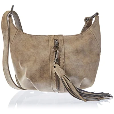 Afbeelding van Fritzi aus Preußen Handtas Schoudertas Vintage Babe01 Crossbody Bag Old Wood Lichtbruin