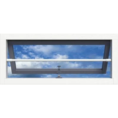 Afbeelding van SecuBar Barrièrestang Staal SKG** Wit 990mm