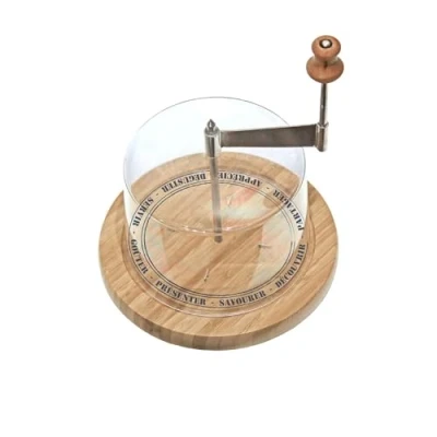 Image de Totally Addict Racloir à fromage avec cloche 18 cm
