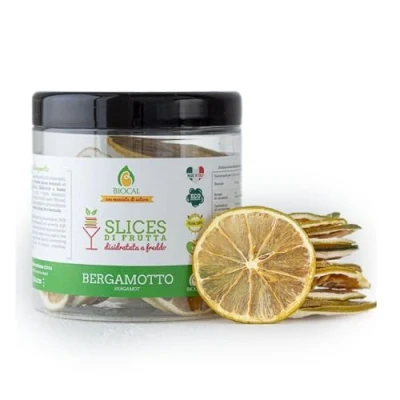 Image de Biocal® Rondelles de bergamote séchée 100 % naturelle 45gr