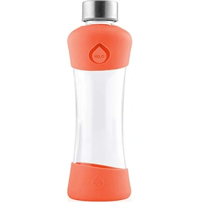 Afbeelding van Equa Active squeeze glazen waterfles 550 ml Uitvoering White