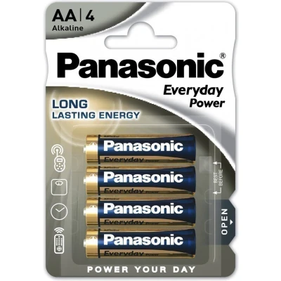 Afbeelding van Panasonic Batterijen Lr06 AA 4 Stuks
