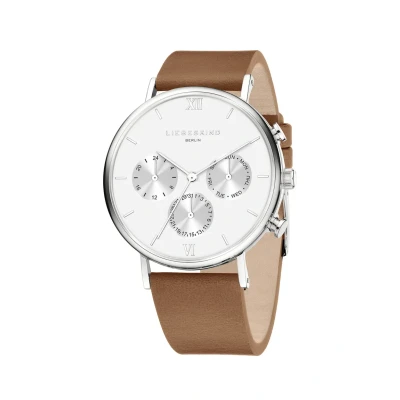 Afbeelding van Liebeskind Berlin UHR Chronograaf, Dames, Maat: One Size, Braun