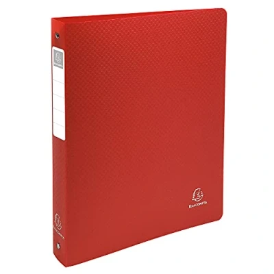 Image de Classeur 4 anneaux 30 mm polypropylene opaque rigide 10/10e (avec etiquette de dos) a4 maxi