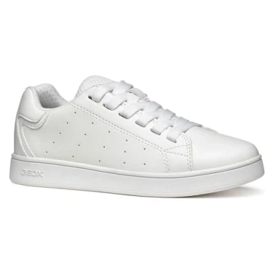 Afbeelding van Geox Eclyper Sneakers laag voor kinderen, Maat: 37, White Kunststof/ textiel