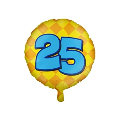 Image de Helium Balloon 25 ans Partie 45 cm