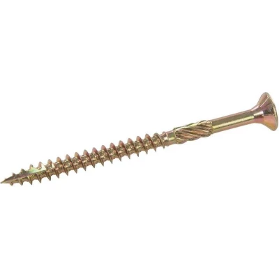 Afbeelding van Fixman Geel verzinkte schroeven 5 x 70 mm, 100 pak